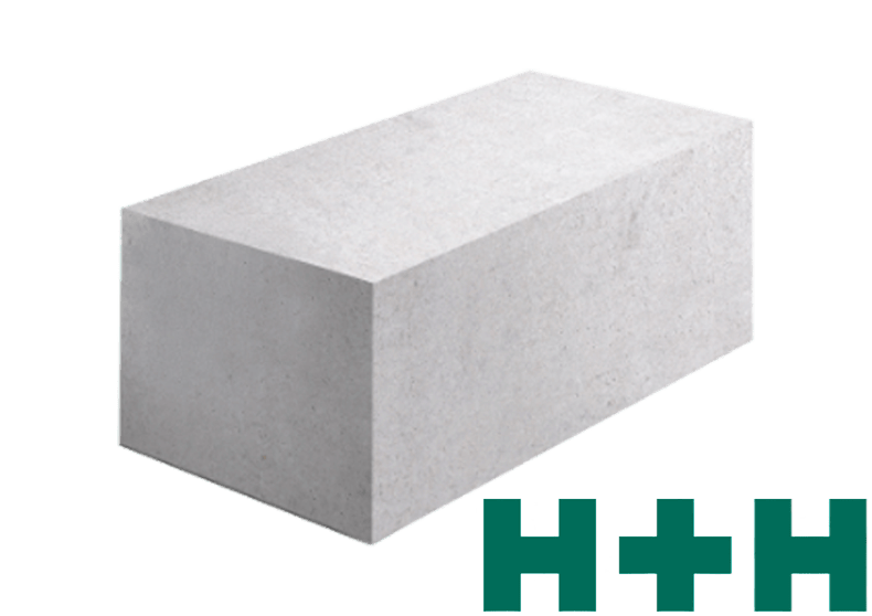 Газобетон Н+Н D600 100х250х625 мм